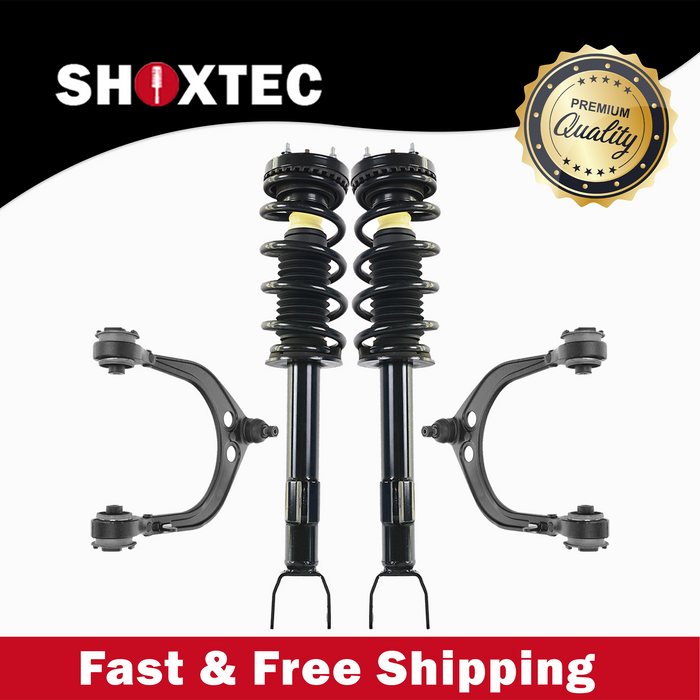Front Complete Struts & Rear Shocks for 2011-2023 Dodge Charger RWD Front Complete Struts & Rear Shocks for 2011-2023 Dodge Charger RWD