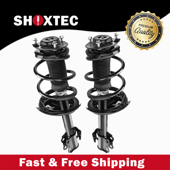 Shoxtec Front Complete Strut Assembly Replacement For 2001-2007 Toyota Highlander, Repl Part No. 5331660L,5331660R