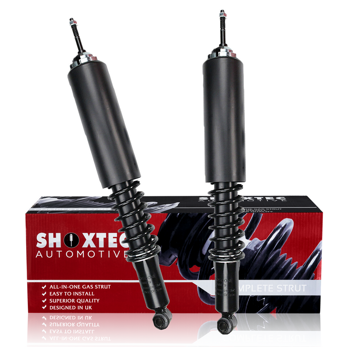 SHOXTEC Rear Complete Strut fits Ford E-350 1975-1991 Coil Spring Assembly Shocks Absorber Monroe Repl part no. 555020