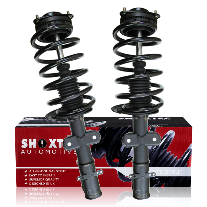 Shoxtec Front Complete Struts Assembly Replacement for 2009 Chrysler Town&Country; 2008-2010 Dodge Grand Caravan Coil Spring Shock Absorber Repl. part no 571128L 571128R