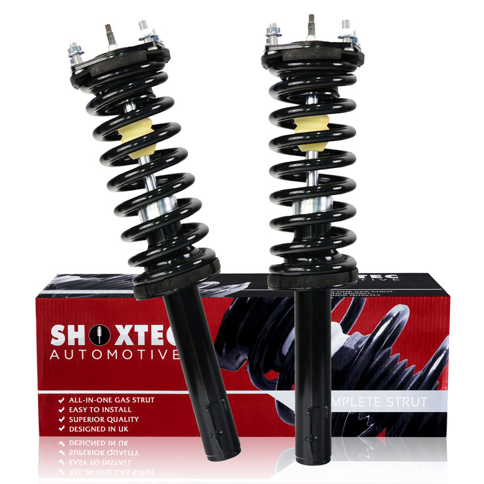 Shoxtec Front Complete Struts Coil Spring Assembly for 2005 - 2010 JEEP Grand Cherokee