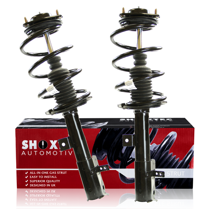 Shoxtec Front Complete Struts Assembly Replacement for 2007 - 2008 Jeep Patriot Coil Spring Shock Absorber Repl. part no 572368 572367