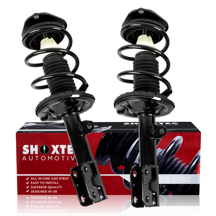Shoxtec Front Complete Struts fits 2005-2010 Scion TC Coil Spring Assembly Shock Absorber Repl. Part no. 172391 172390