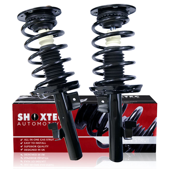 Shoxtec Front Suspension Strut Assembly Replacement for 2007 - 2016 Volvo S80;2008-2010 V70;2008-2016 XC70 Coil Spring Assembly Shock Absorber Repl.11493 11494