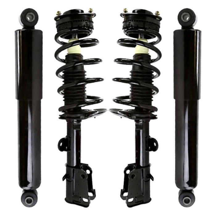 Shoxtec Full Set Complete Strut Shock Absorbers Replacement for 2008-2010 Chrysler Town&Country; Replacement for 2008-2010 Dodge Grand Caravan;