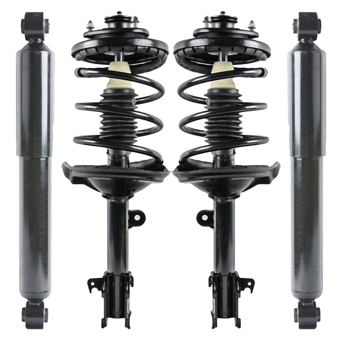 Shoxtec Full Set Complete Strut Shock Absorbers Replacement for 2003-2006 Acura MDX; All Trim Levels Repl. no 11583/172230 11584/172229 37246