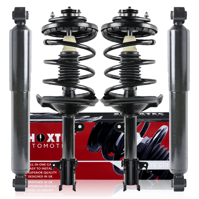 Shoxtec Full Set Complete Strut Shock Absorbers Replacement for 2003-2006 Acura MDX; All Trim Levels Repl. no 11583/172230 11584/172229 37246