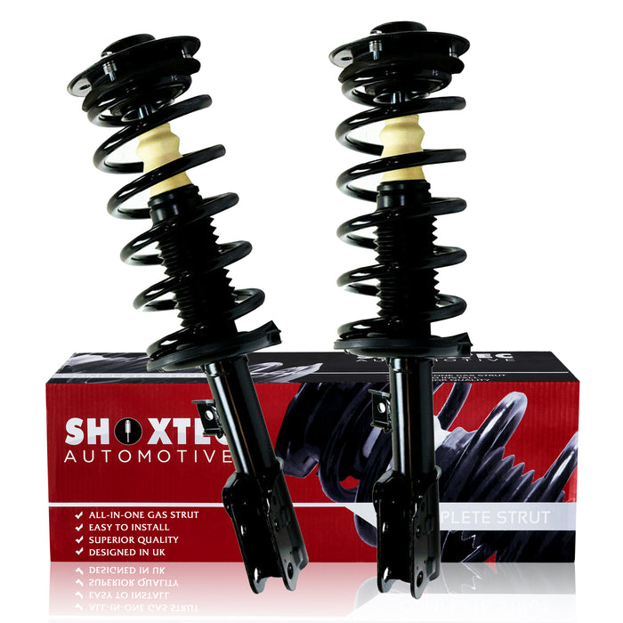 Shoxtec Front Complete Strut Assembly fits 2007-2010 Chevrolet Equinox; 2008-2010 Saturn Vue Coil Spring Assembly Shock Absorber Repl.172527 172526