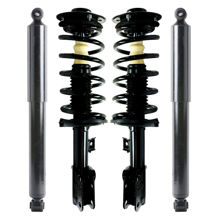 Shoxtec Full Set Complete Strut Shock Absorbers Replacement for 2007-2010 Chevrolet Equinox; Replacement for 2008-2010 Saturn Vue AWD Only Repl. no 172527 172526 911258
