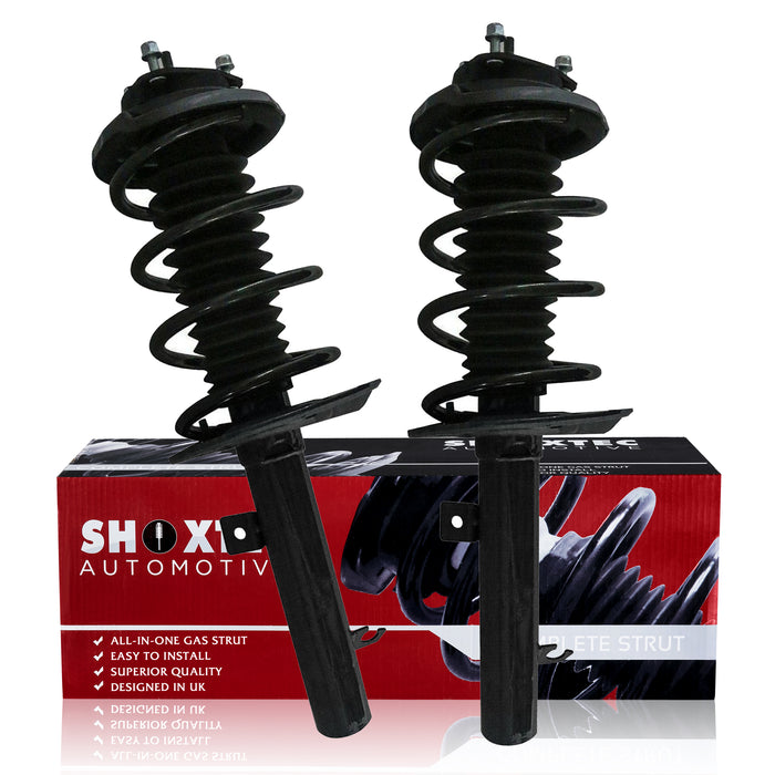 Shoxtec Front Complete Struts Assembly for 2006 - 2007 Ford Focus Coil Spring Assembly Shock Absorber Repl. Part no. 172258