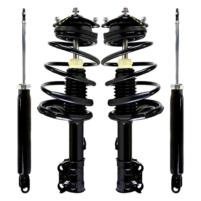 Shoxtec Full Set Complete Strut Shock Absorbers Replacement for 2007-2008 Hyundai Elantra; Replacement for 2009-2010 Hyundai Elantra; Repl. no 172306 172305 5622