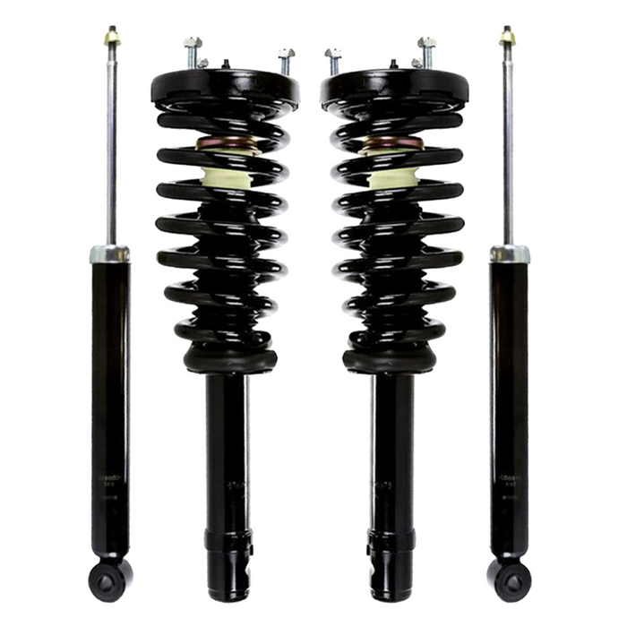 Shoxtec Full Set Complete Strut Shock Absorbers Replacement for 2006-2011 Hyundai Azera; All Trim Levels Replacement for 2006-2010 Hyundai Sonata; All Trim Levels Repl.no 172281 5614