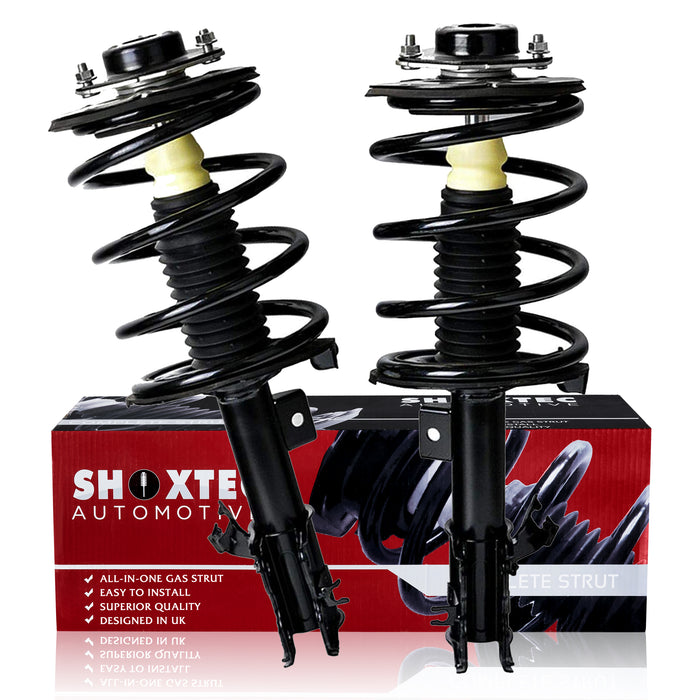 Shoxtec Front Complete Struts Assembly for 2004 - 2008 Nissan Maxima V6 engine; Coil Spring Assembly Shock Absorber Kits Repl.172240 172241