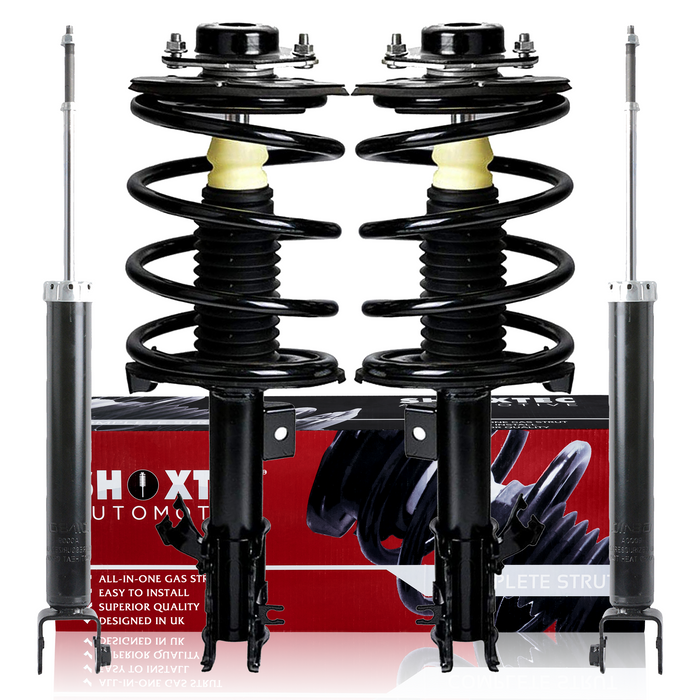 Shoxtec Full Set Complete Strut Shock Absorbers Replacement for 2004-2008 Nissan Maxima; All Trim Levels. Repl. no 172241 172240 5600