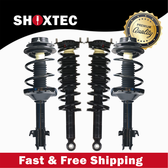 Shoxtec Full Set Complete Struts Coil Spring Assembly Shock Absorbers Replacement for 2005 2006 2007 Subaru Outback Wagon; All Trim Levels Repl No. 272567, 11905, 11906