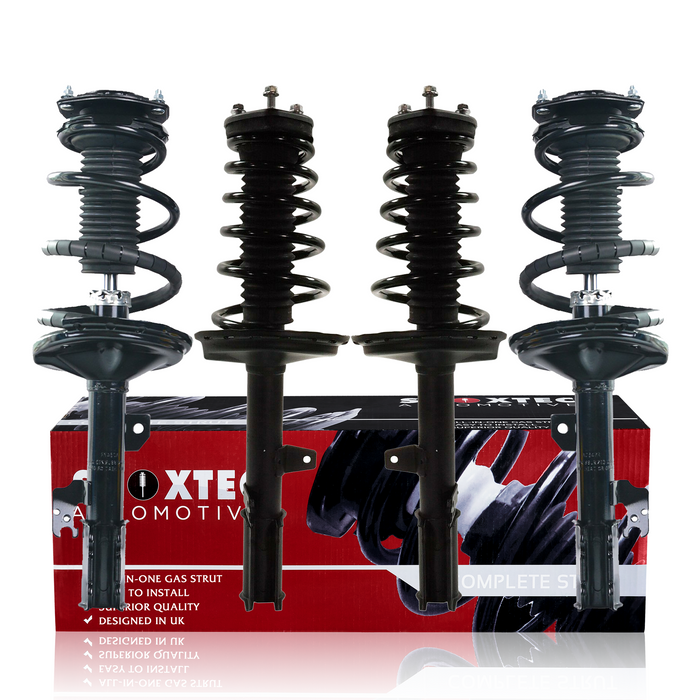 Shoxtec Juego completo de repuesto de conjunto completo de puntal para Toyota Highlander FWD 2004-2007 Repl No. 172212, 172211, 172214, 172213