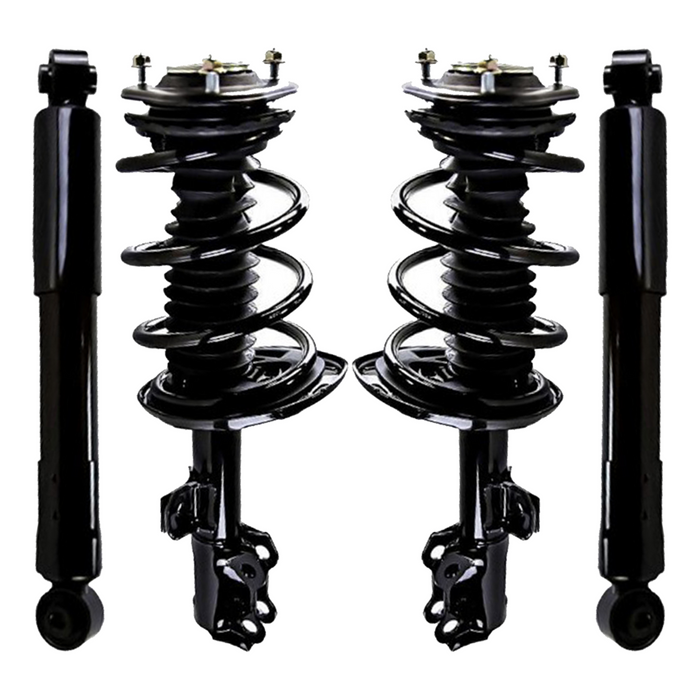 Shoxtec Full Set Complete Strut Shock Absorbers Replacement for 2006-2008 Toyota RAV4; 2.4L
Replacement for 2009-2012 Toyota RAV4; 2.5L Repl. no 172276 172275 37289
