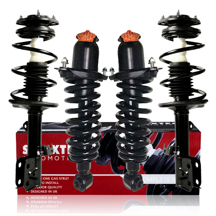 Shoxtec Full Set Complete Struts fits 2011-2013 Toyota Matrix Coil Spring Assembly Shock Absorber Repl. Part no. 572598 572597