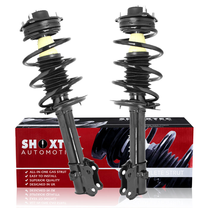 Shoxtec Front Complete Struts Fits 2010-2015 Hyundai Tucson; 2011-2016 KIA Sportage Coil Spring Assembly Shock Absorber Repl Part no. 11745 11746
