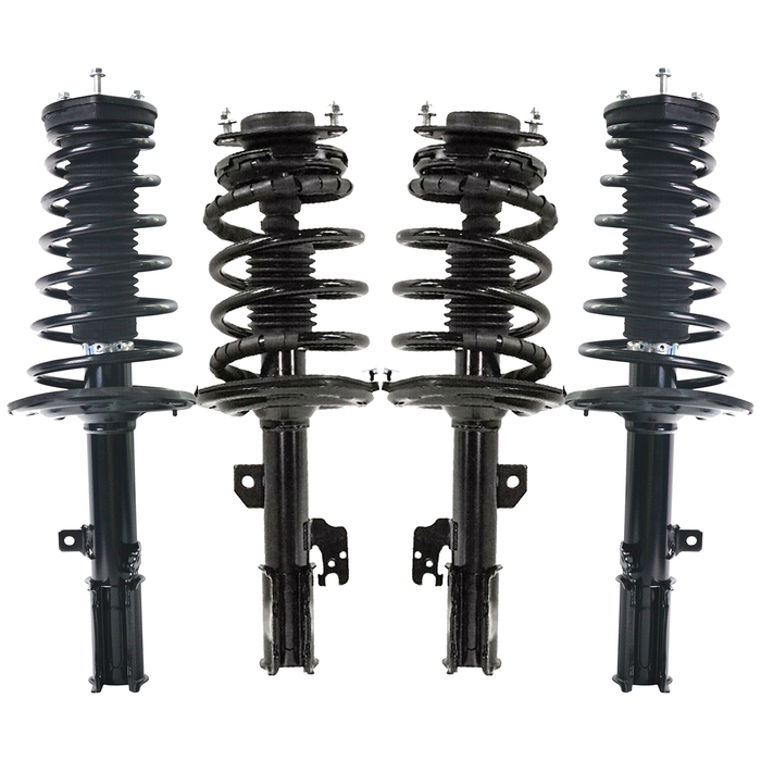 Shoxtec Full Set Complete Strut Assembly for 2007-2011 TOYOTA Camry SE Coil Spring Shock Absorber Repl. Part No.172385 172384 272307 272308