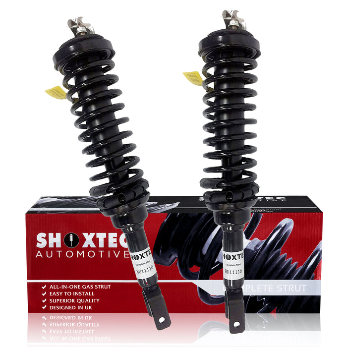 Shoxtec Rear Complete Struts Coil Spring Assembly for 1996 1997 1998 1999 2000 Honda Civic Excludes SI Models