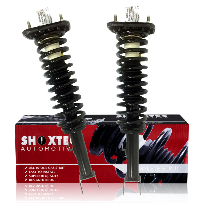 Shoxtec Rear Complete Struts fits 1999-2000 Chrysler Cirrus; Dodge Stratus; Plymouth Breeze; Coil Spring Assembly Shock Absorber Repl. part no. 171311
