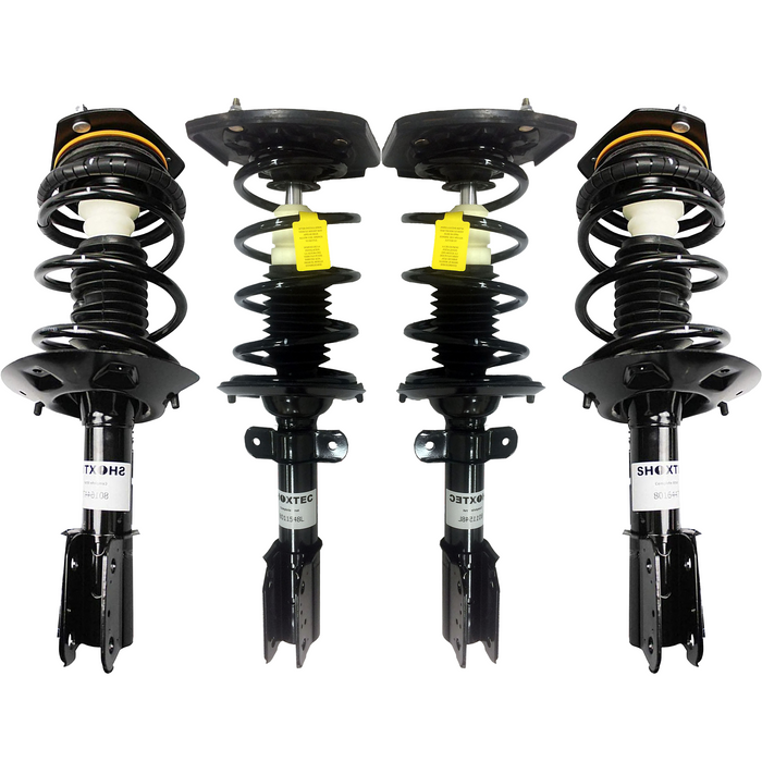 Shoxtec Full Set Complete Strut Shock Absorbers Replacement for 1997-2005 Buick Century; Replacement for 97-04 Buick Regal; Replacement for 97-03 Buick Grand Prix; Repl. no 171662L 171662R 171661