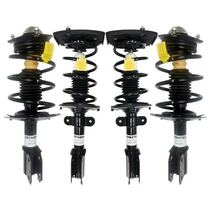 Shoxtec Full Set Complete Strut Shock Absorbers Replacement for 2000-2005 Chevrolet Impala; Replacement for 2006-2009 Chevrolet Impala; Replacement for 1998-2002 Oldsmobile Intrigue;