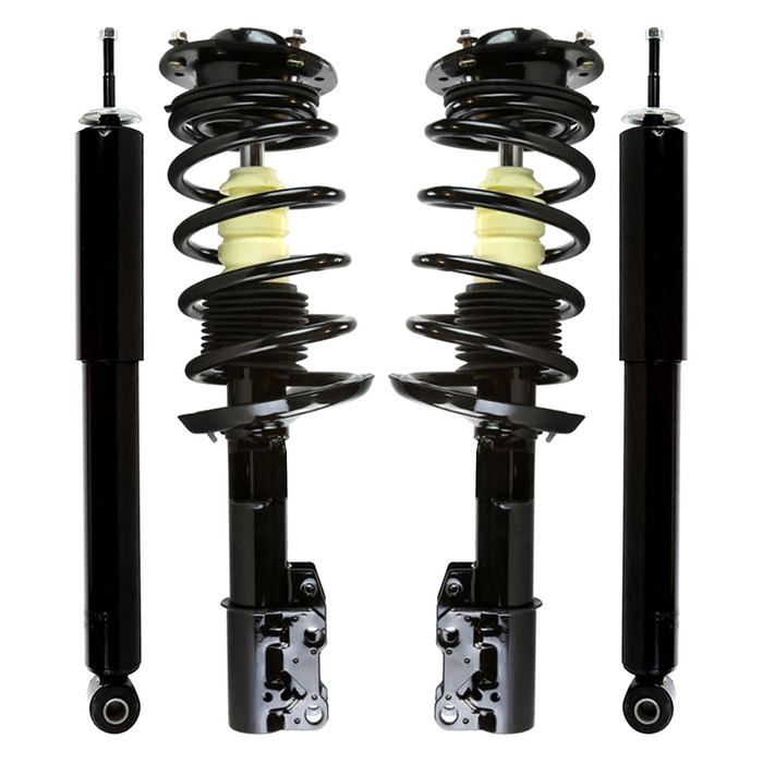 Shoxtec Full Set Complete Strut Shock Absorbers Replacement for 2004-2012 Chevrolet Malibu Replacement for 05-10 Pontiac G6; Replacement for 07-09 Saturn Aura; Repl.no 172199 172200 5778