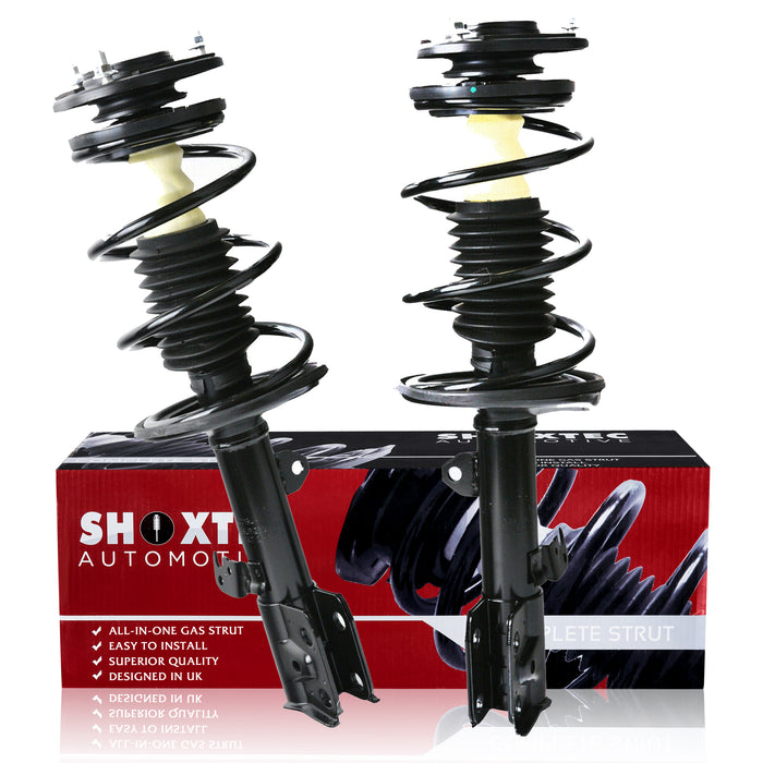 Shoxtec Front Complete Struts Assembly for 2001-2012 Ford Escape 2001-2006, 2008-2011 Mazda Tribute; 2005-2011 Mercury Mariner Repl. part no. 171593/4