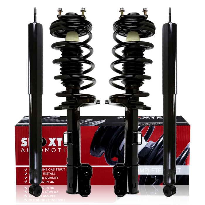Shoxtec Full Set Complete Strut Shock Absorbers Replacement for 2001-2007 Ford Escape Replacement for 2001-2006 Mazda Tribute Replacement for 2005-2007 Mercury Mariner Repl. no 171594 171593 37217