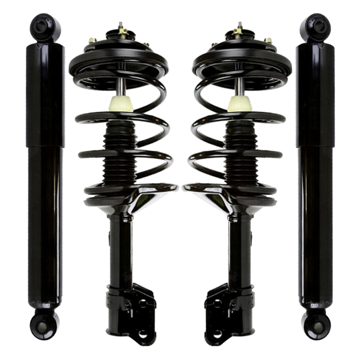 Shoxtec Full Set Complete Strut Shock Absorbers Replacement for 1999-2004 Honda Odyssey Repl. No 171597 171598 37246