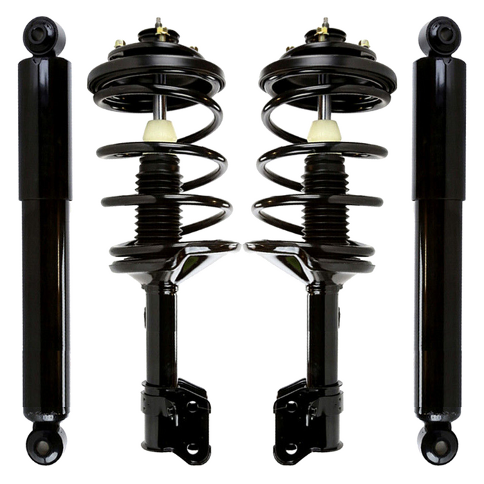 Shoxtec Full Set Shock Absorbers Replacement for 1999-2004 Honda Odyssey; 3.5L V6, Repl. Part No.171597, 171598, 37218