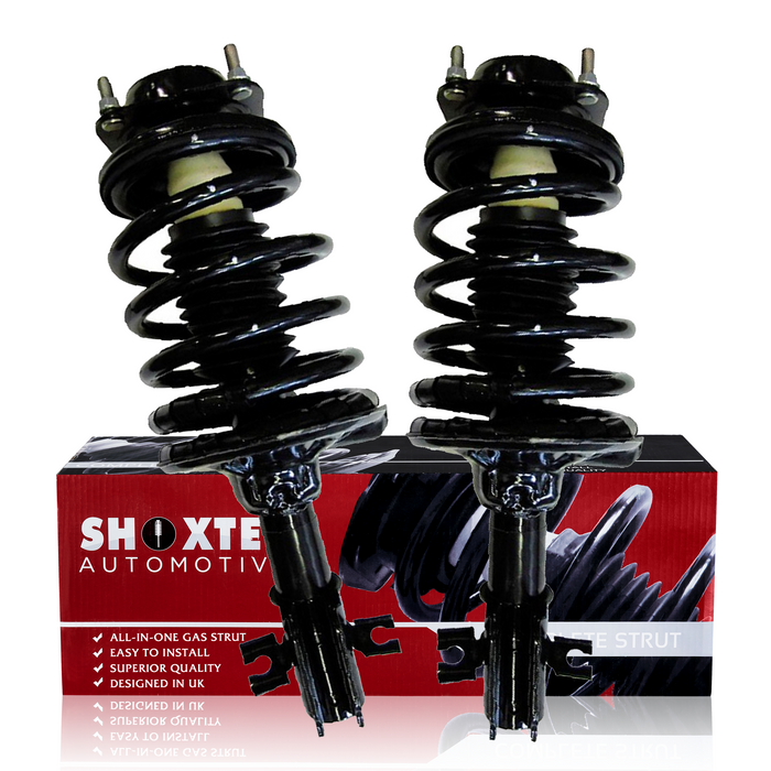 Conjunto de puntales delanteros completos Shoxtec para Ford Escort 1991-1996; 1990-1994 Mazda 323, Mazda Protege; 1991-1996 Trazador de mercurio; Repl. 171878
