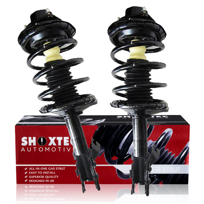 Shoxtec Front Complete Struts Assembly for 1993 - 1999 Nissan Altima; Coil Spring Assembly Shock Absorber Repl. part no. 171942 171941
