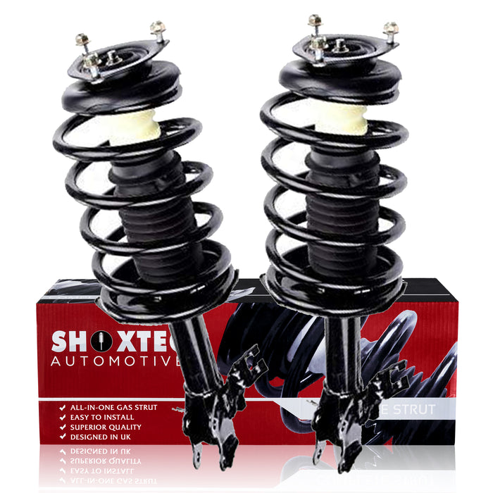Shoxtec Front Complete Strut fits 2002-2006 Nissan Sentra Spring Assembly Shock Absorber Kits Repl Part No. 172106 172105