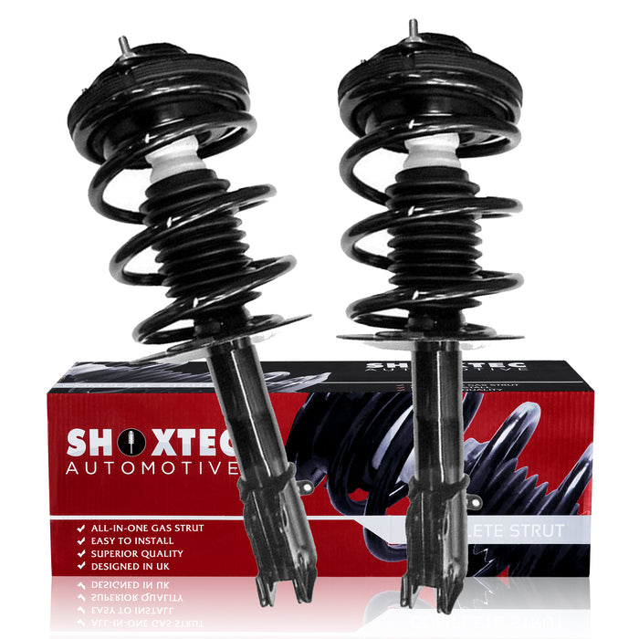 Shoxtec Front Complete Struts Assembly for 1995 -1999 Dodge Neon; 1995-1999 Plymouth Neon; Coil Spring Shock Absorber Repl. 171959