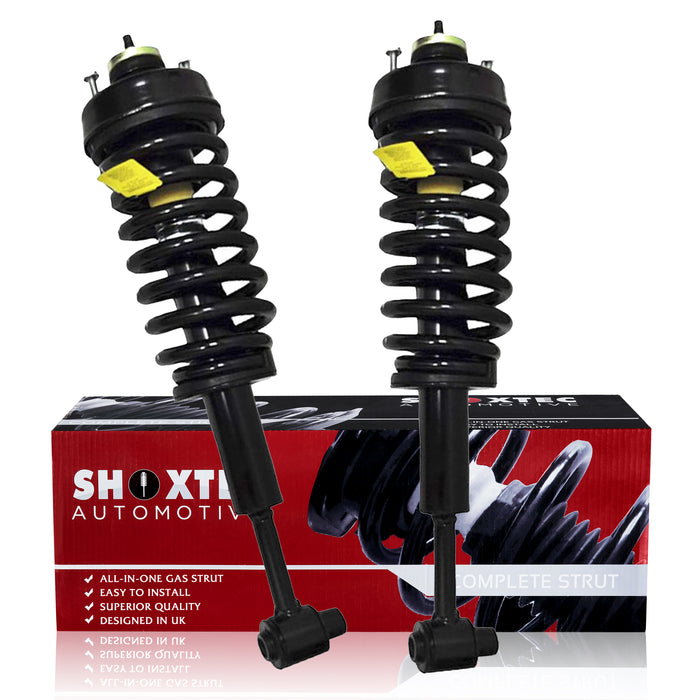 Shoxtec Front Complete Struts Assembly for 2002-2003 Ford Explorer; 2002-2003 Mercury Mountaineer Coil Spring Shock Absorber Repl Part no. 171321