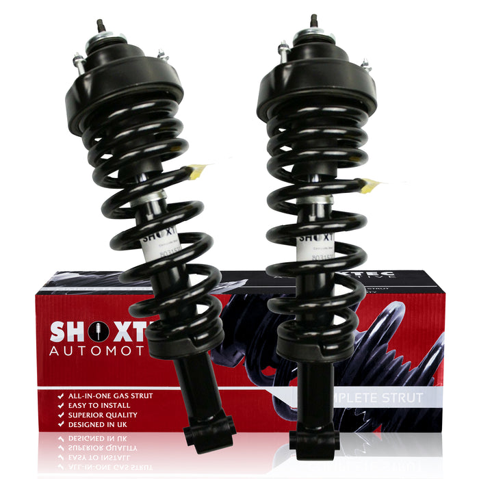 Shoxtec Rear Complete Struts Assembly Replacement for 2002-2005 Ford Explorer;2002-2005 Mercury Mountaineer Coil Spring Shock Absorber Kits Repl. part no. 171322