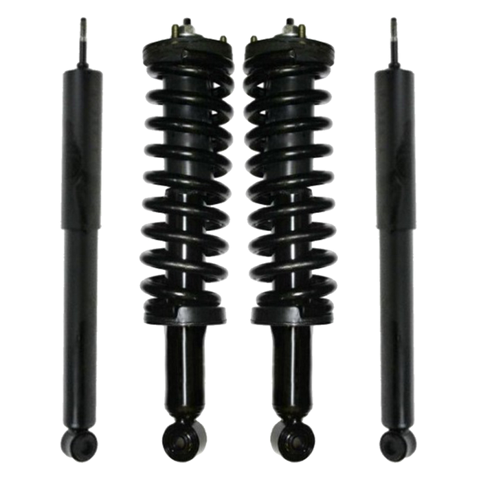 Shoxtec Full Set Complete Strut Shock Absorbers Replacement for 1996-2000 Toyota 4Runner; 3.4L 4WD
Replacement for 2001-2002 Toyota 4Runner; 4WD Repl.no 171352L 171352R 37157