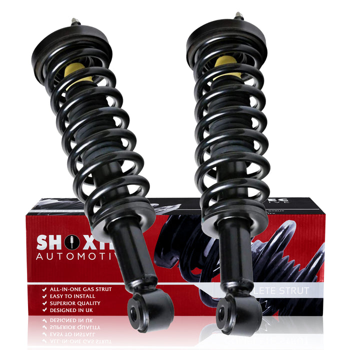 Shoxtec Front Complete Struts Assembly for 2004-2008 Ford F-150 RWD; 2006-2008 Lincoln Mark LT 2WD; Coil Spring Assembly Shocks Repl. Part no. 171362