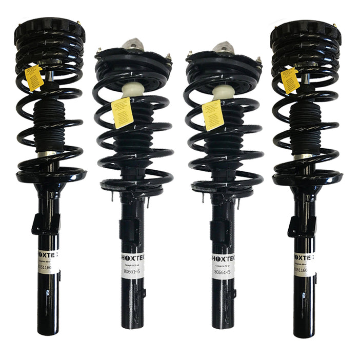 Shoxtec Full Set Complete Struts Coil Spring Assembly for 1996 - 2007 Ford Taurus; 1996 - 2005 Mercury Sable