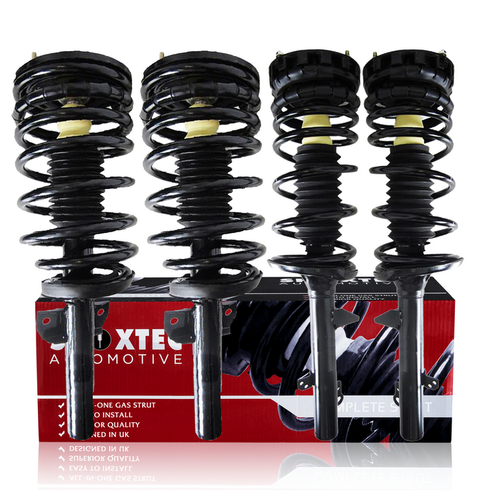 Shoxtec Full SetComplete Struts for 1986 - 1994 Ford Taurus; 1986 - 1994 Mercury Sable; Coil Spring Assembly Shock Absorber Repl. Part no. 171780 171781