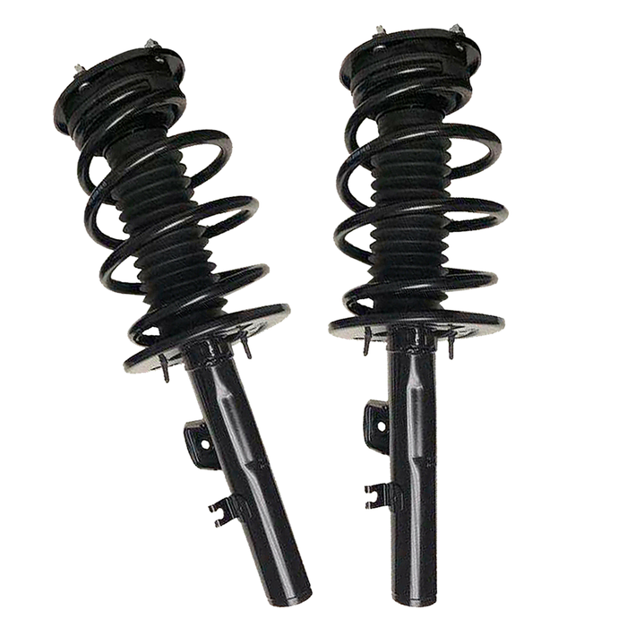 Shoxtec Front Complete Struts fits 2008 - 2009 Ford Taurus X, Coil Spring Assembly Shocks Absorber Kits Repl no. 11021 11022