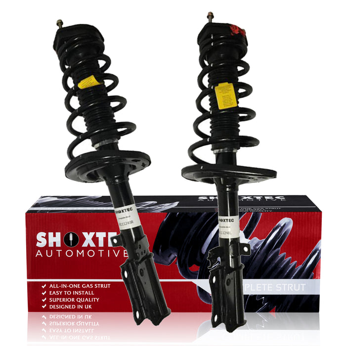 Shoxtec Rear Complete Struts Coil Spring Assembly Replacement for 2008-2012 Toyota Avalon; 2007- 2011 Toyota Camry Coil Spring Assembly