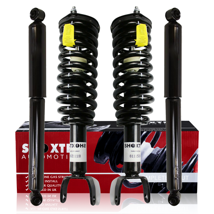 Shoxtec Full Set Complete Strut Shock Absorbers Replacement for 2005-2009 Dodge Dakota; RWD Only
Replacement for 2006-2009 Mitsubishi Raider; RWD Only Repl. no 271100 911277