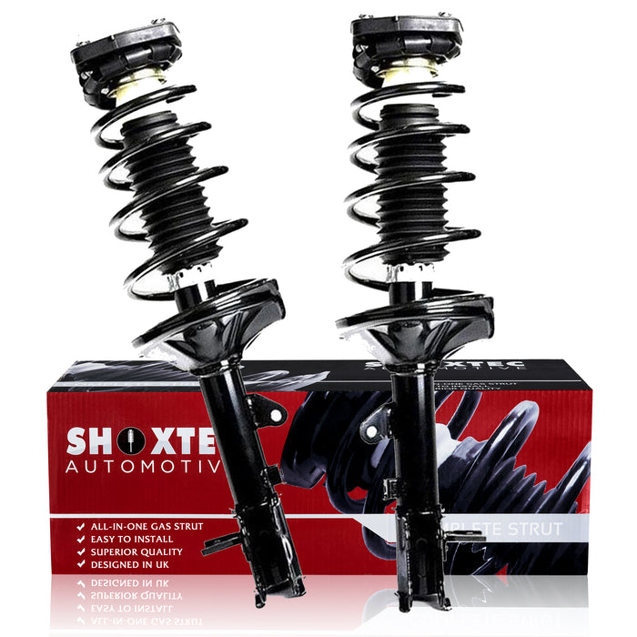 Shoxtec Rear Complete Struts assembly for 2000 - 2006 Hyundai Elantra 2.0L I4 Coil Spring Assembly Shock Absorber Repl. Part no. 171406 171407