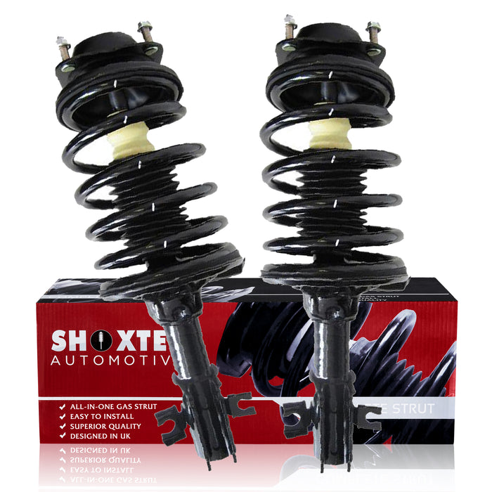 Shoxtec Front Complete Struts Assembly for 1997 - 2002 Ford Escort; 1997 - 1999 Mercury Tracer Coil Spring Shock Absorber Repl. Part no. 171992
