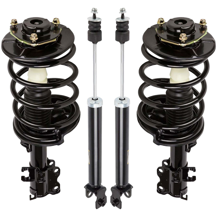 Shoxtec Full Set Shock Absorbers Replacement for 2002-2006 Nissan Altima; 2.5L L4, Repl. Part No.271427, 271426, 5990