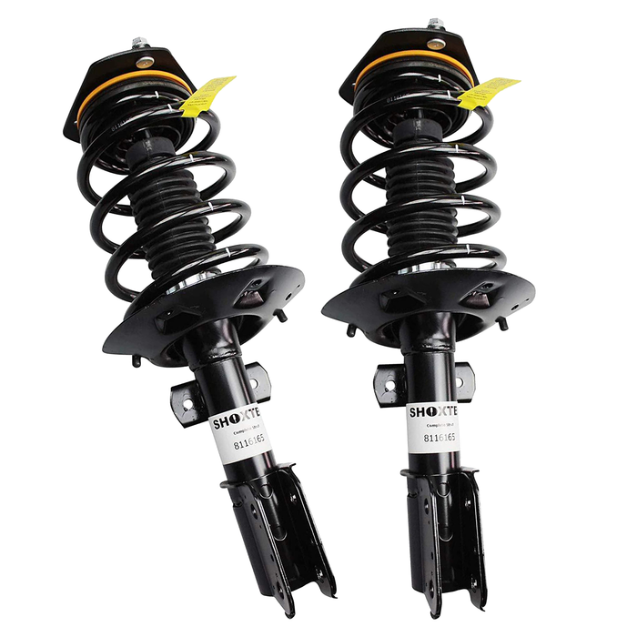 Shoxtec Front Complete Struts Assembly for 2004 - 2008 Pontiac Grand Prix Coil Spring  Shock Absorber Kits Repl. Part no. 172177